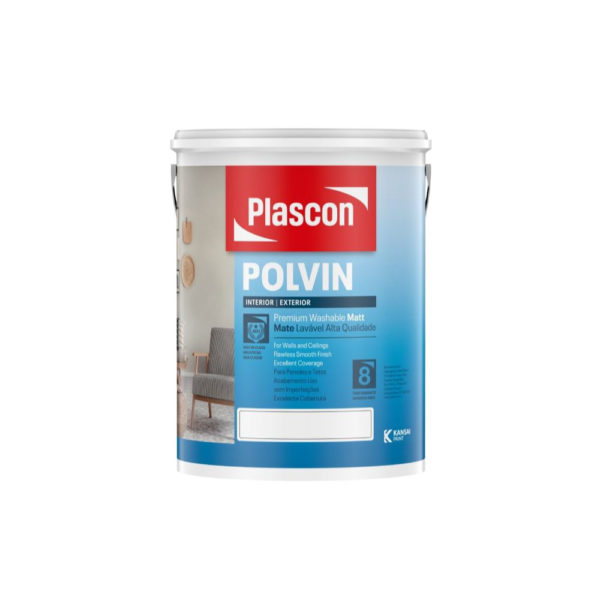 Plascon Polvin 5lt.Black Epl48