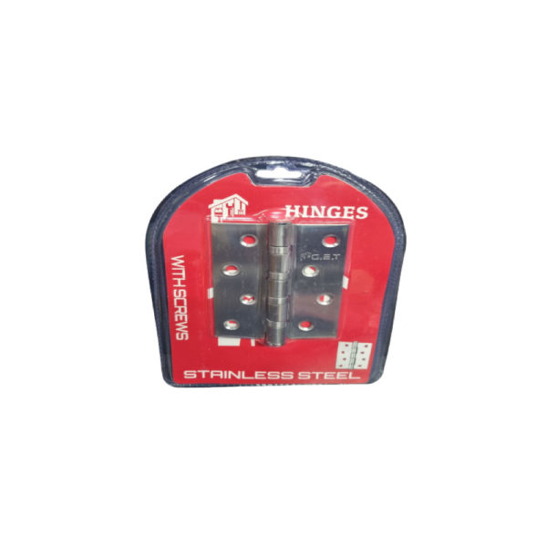 Hinges S/S Butt Bb Per Pair W/Screws