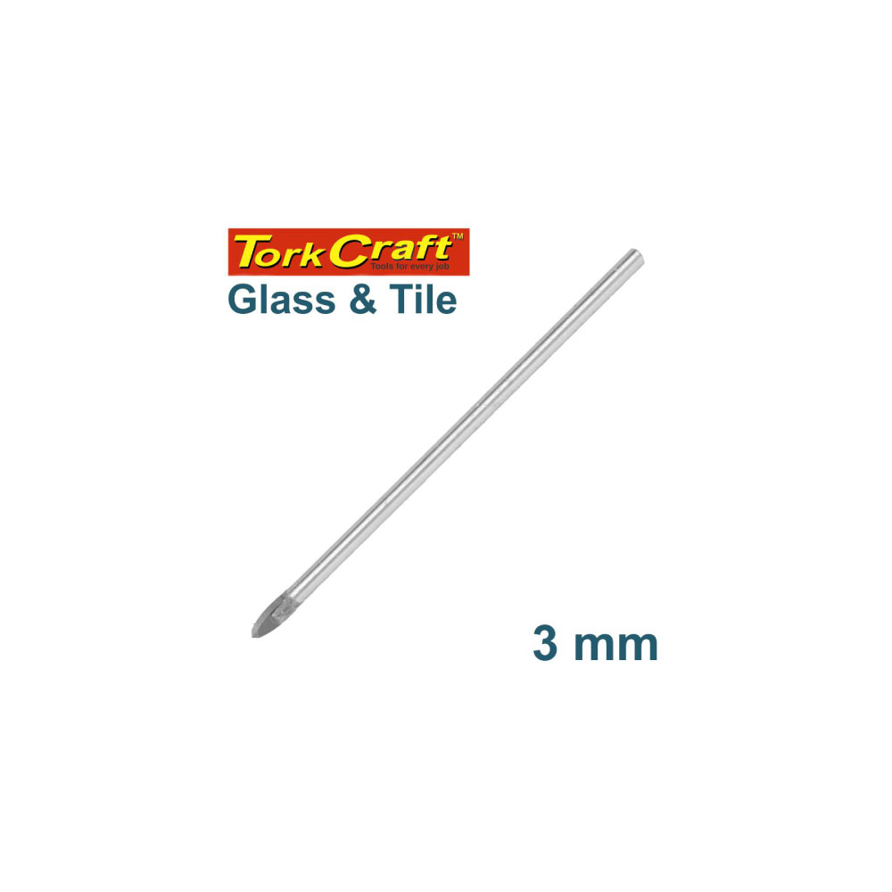 Vermont Glass & Tile Drill Bits 3mm - 1UP Hardware