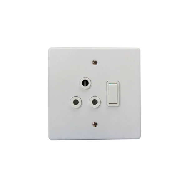Crabtree Plug And Plate 4x4 Single