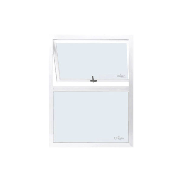 Aluminium Window Pt912 White - 900mm wide x 1200mm high