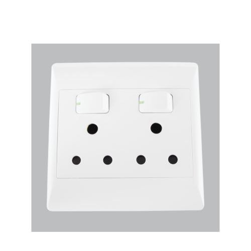 BrightStar Plug Double 16amp 4x4 - 1UP Hardware